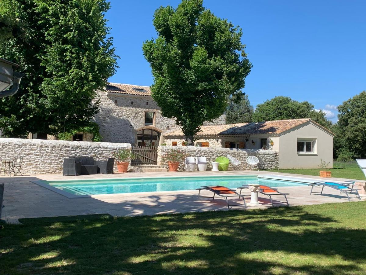 Le Mas Du Pigeonnier Réauville Esterno foto